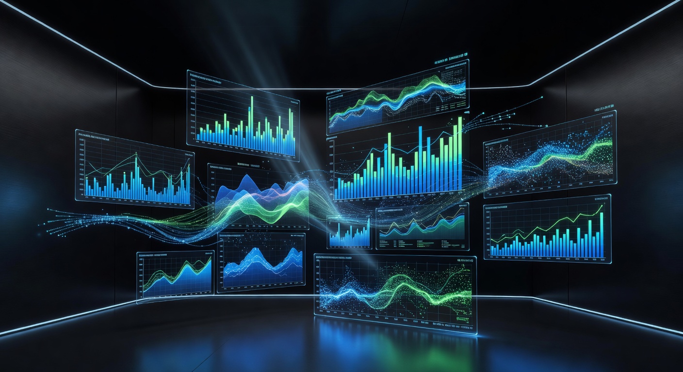 Visualización de datos financieros